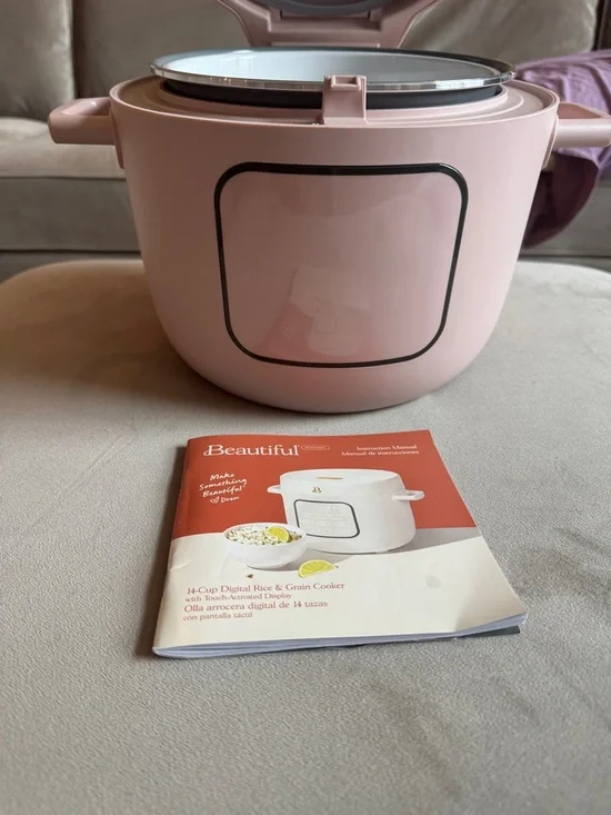 Beautiful Pink Multi-Function Rice & Grain Cooker - Picture 4 of 5